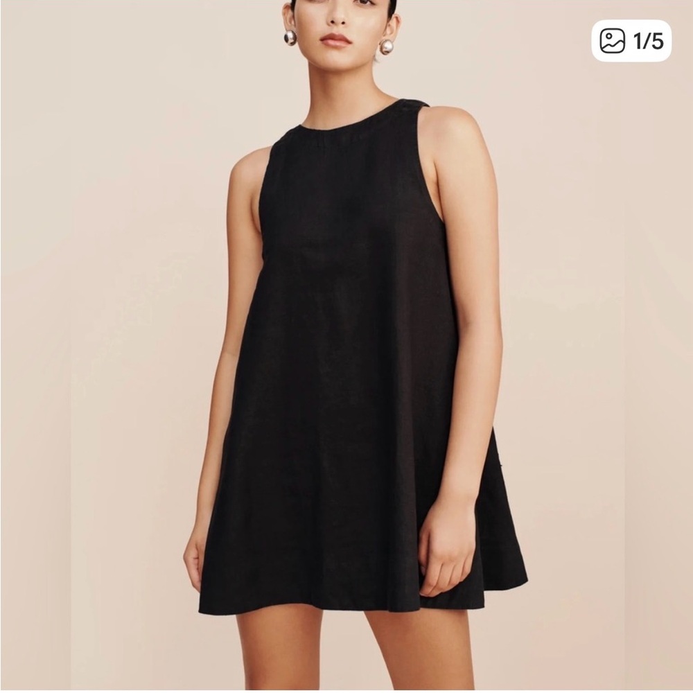 Posse Black Poppy Dress
